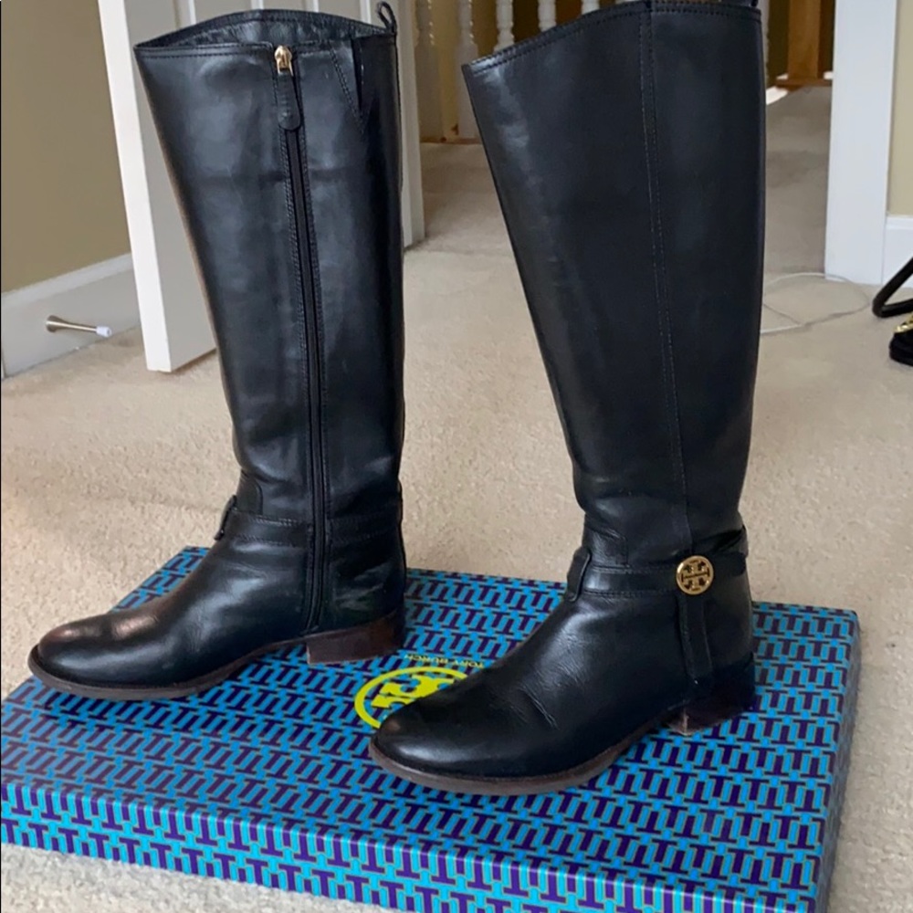 Tory Burch boots. Comes with box and dust bag